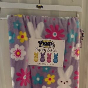 Easter Bunny PEEPS Throw blanket